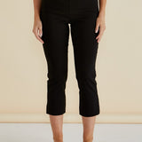 Crop Bengaline Pant - Black