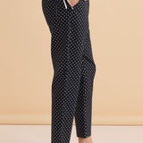 Kenzie Jogger - Navy Polkadot