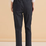 Kenzie Jogger - Navy Polkadot