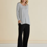Weston Wide Leg Jogger - Black