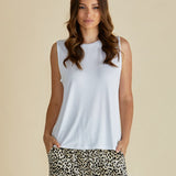 Positano Tank - White