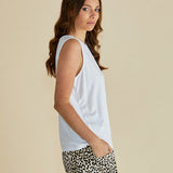 Positano Tank - White