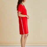 Stellar T-Shirt Dress - Red