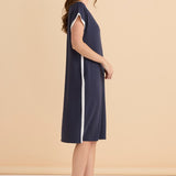 Tula T-Shirt Dress - Petrol/White