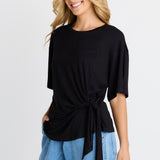 Knot Tee - Black