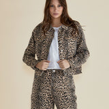 Lucca Leopard Print Jacket - Leopard Print