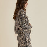 Lucca Leopard Print Jacket - Leopard Print