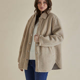 Teddy Jacket - Latte