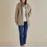 Teddy Jacket - Latte
