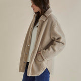 Teddy Jacket - Latte