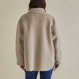 Teddy Jacket - Latte