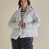 Presley Puffer Jacket - Pearl