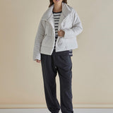 Presley Puffer Jacket - Pearl