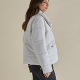 Presley Puffer Jacket - Pearl