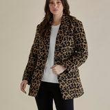 Prague Coat - Animal Print