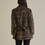 Prague Coat - Animal Print