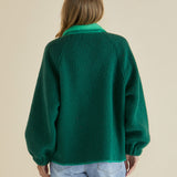 Franklin Fleecy Jacket - Green