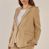Sutton Blazer - Beige