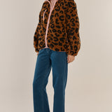 Jayne Fleece Jacket - Animal/Pink