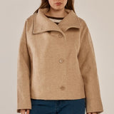 Prue Pea Coat - Cream