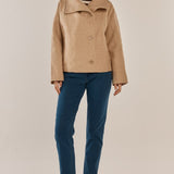 Prue Pea Coat - Cream