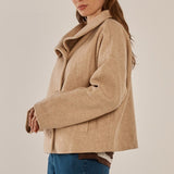 Prue Pea Coat - Cream