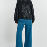 Polly PU Jacket - Black PU