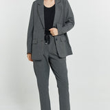 Kenzie Blazer - Grey Check