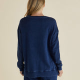 Easy Crew Sweat - Indigo Wash