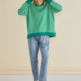 Cove Sweat - Green Stripe