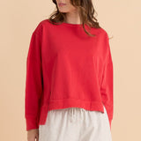 Iris Sweatshirt - Red