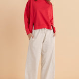 Iris Sweatshirt - Red