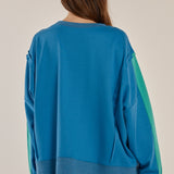 Tania Sweatshirt - Blue/Green