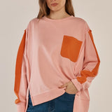 Tania Sweatshirt - Pink/Orange