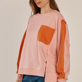 Tania Sweatshirt - Pink/Orange