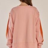 Tania Sweatshirt - Pink/Orange