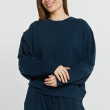 Elona Top - Navy
