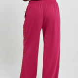 Saskia Trackpant - Mulberry