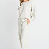 Marcy Trackpant - Grey Marle