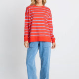 Ziggy Sweat - Red/White Stripe