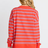 Ziggy Sweat - Red/White Stripe