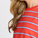 Ziggy Sweat - Red/White Stripe