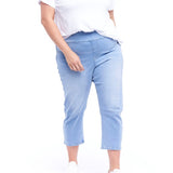 Maisie Capri Jean - Ice Blue