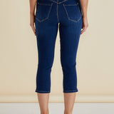 Camila Crop Jeans - Midnight Denim