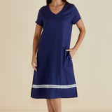 Elwood Dress - Navy