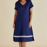 Elwood Dress - Navy