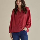 Marie Blouse - Dusty Pink