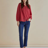 Marie Blouse - Dusty Pink