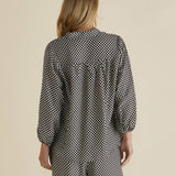 Apollo Blouse - Chocolate Print