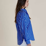 Regatta Blue Stripe Shirt - Blue Stripe